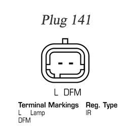 DELCO REMY Generaator DRA0006